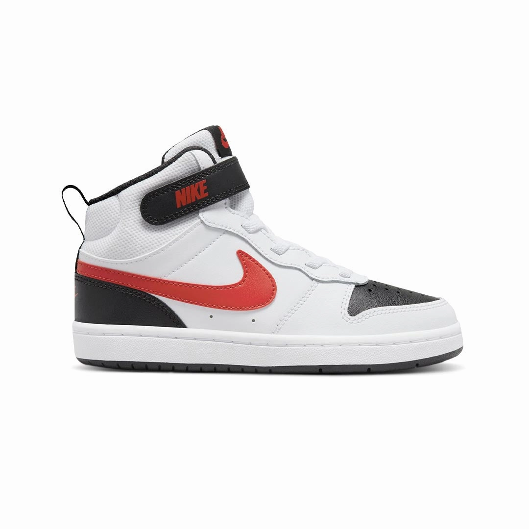 Nike - Kids' (Preschool) Court Borough Mid 2 Shoes (CD7783 110) Shoes Retro Nike Air Max