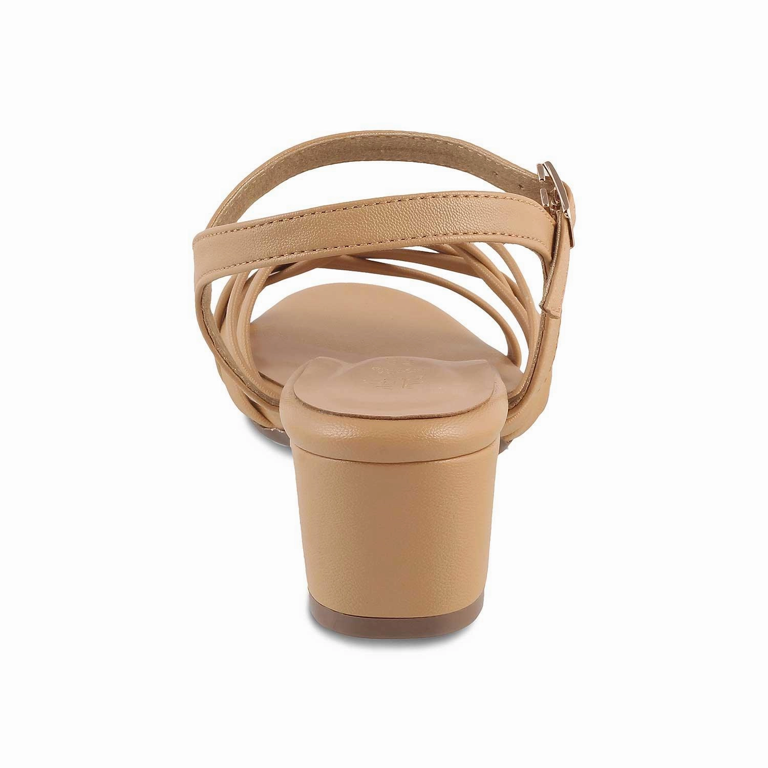 Sandals Dupes The Crossem Beige Women's Dress Block Heel Sandals Tresmode