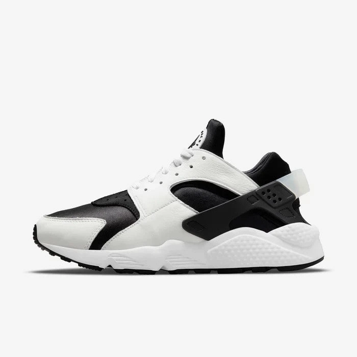 Nike Air Huarache DD1068-001 Sneakers Men's White Black Low Top Running Shoes Custom Nike Shoes Painted