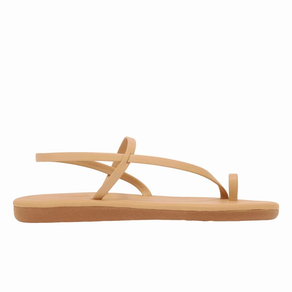 Euterpe Natural Sandals Pointed Toe