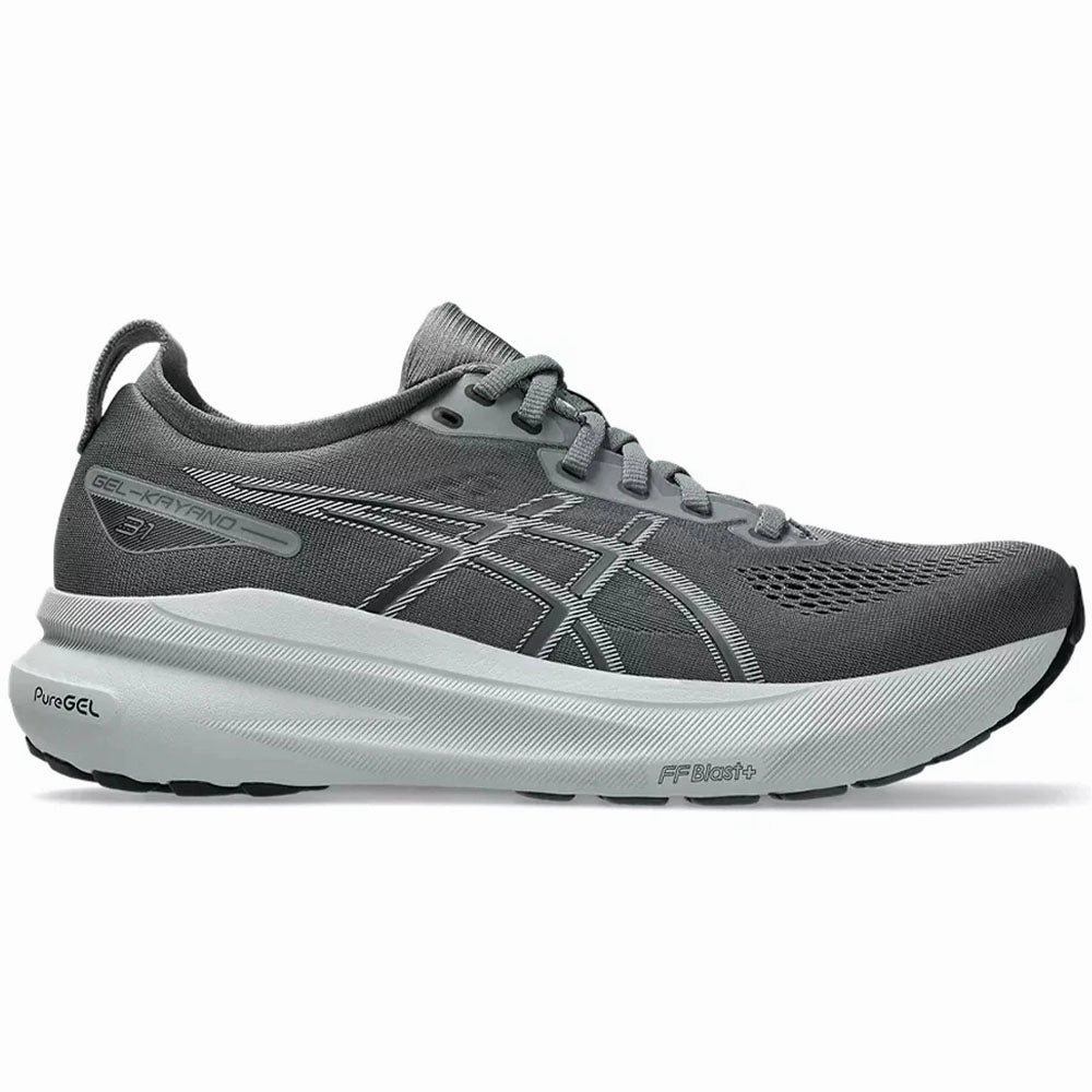 Men's Asics Gel-Kayano 31, Steel Grey/Piedmont Grey, 10 4E Extra Wide Asics Gel Nimbus 18 Nyc Running Shoe