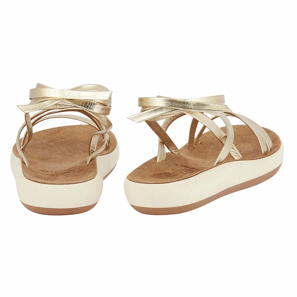 Morfi Comfort Platinum Sandals That Have Arch Support