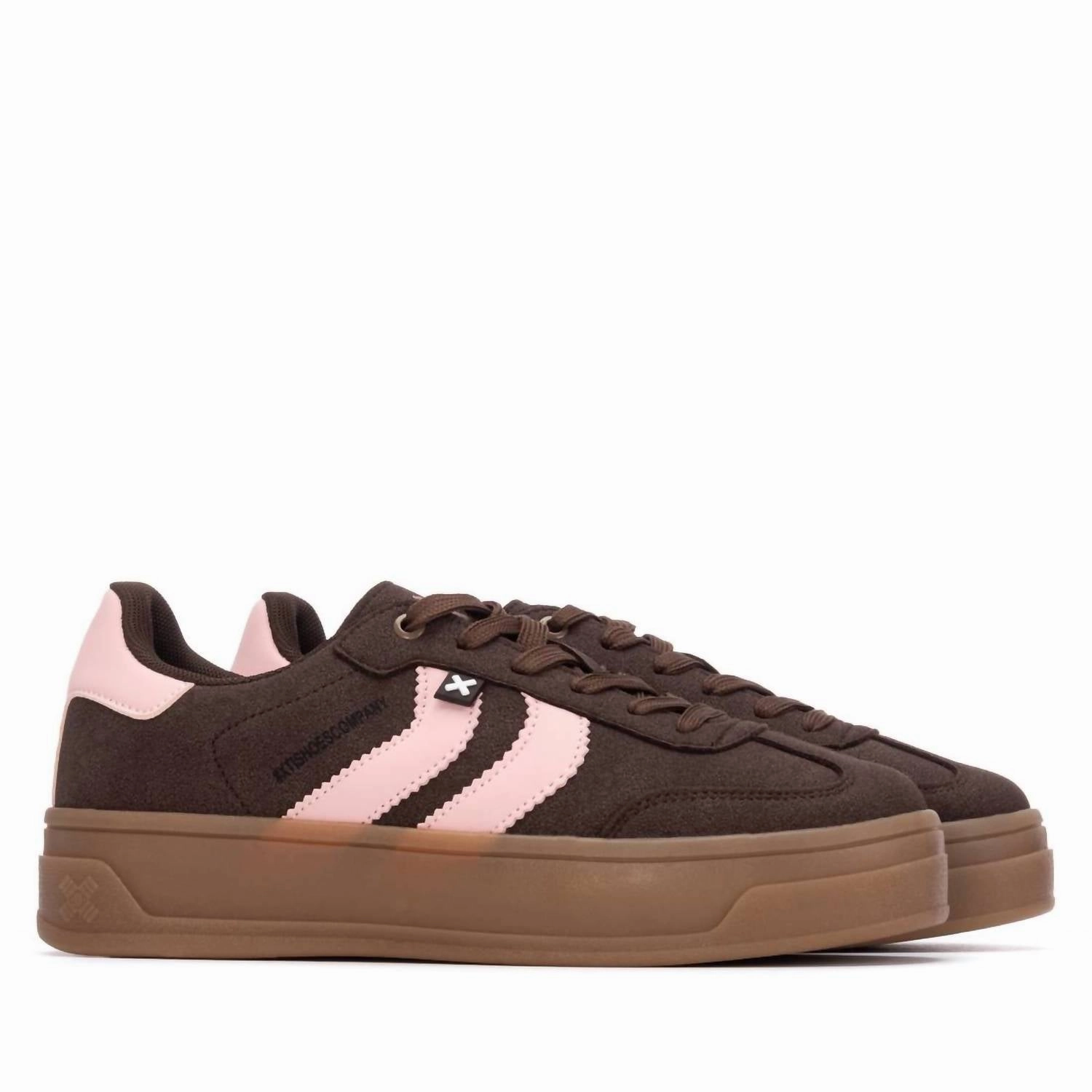 Women's 144586 Sneakers In Brown Leopard Slip On Sneakers