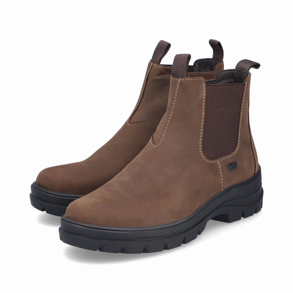 Casual With Boots F5450-25 Tobacco Chelsea Zip RTex