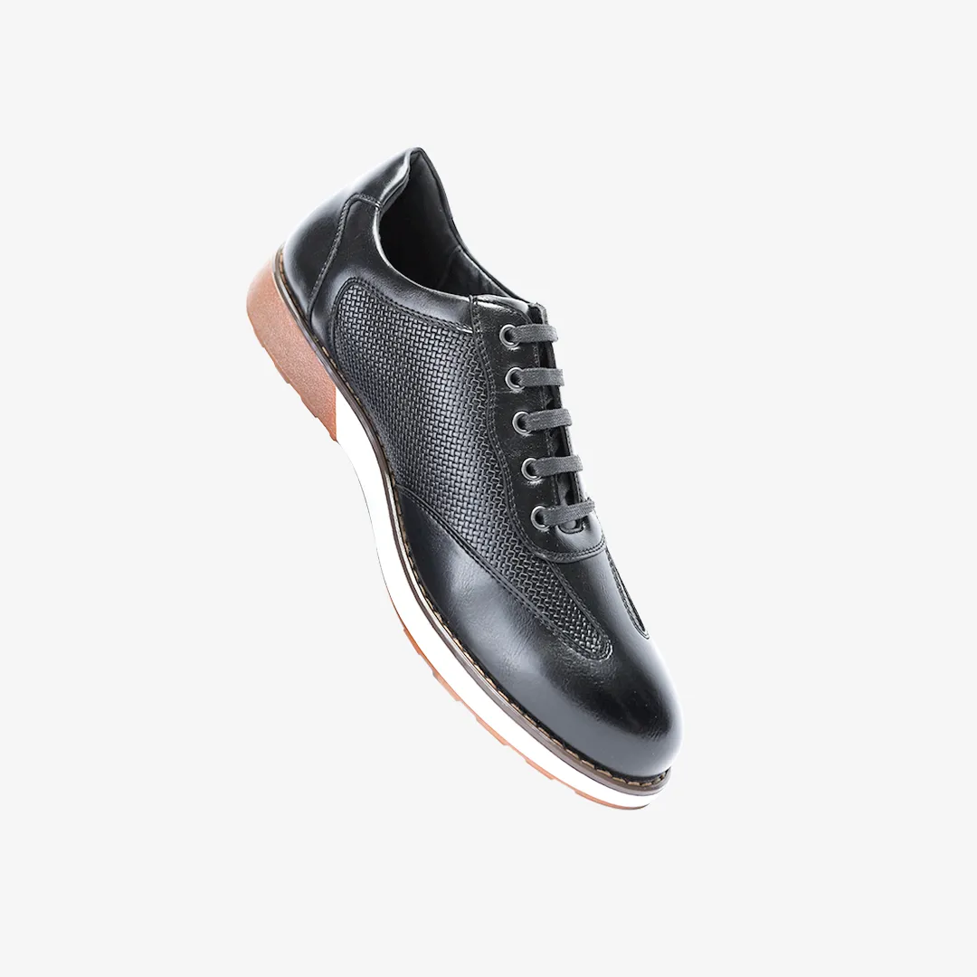 Fadano - Maverick - Black Suits With Casual Shoes