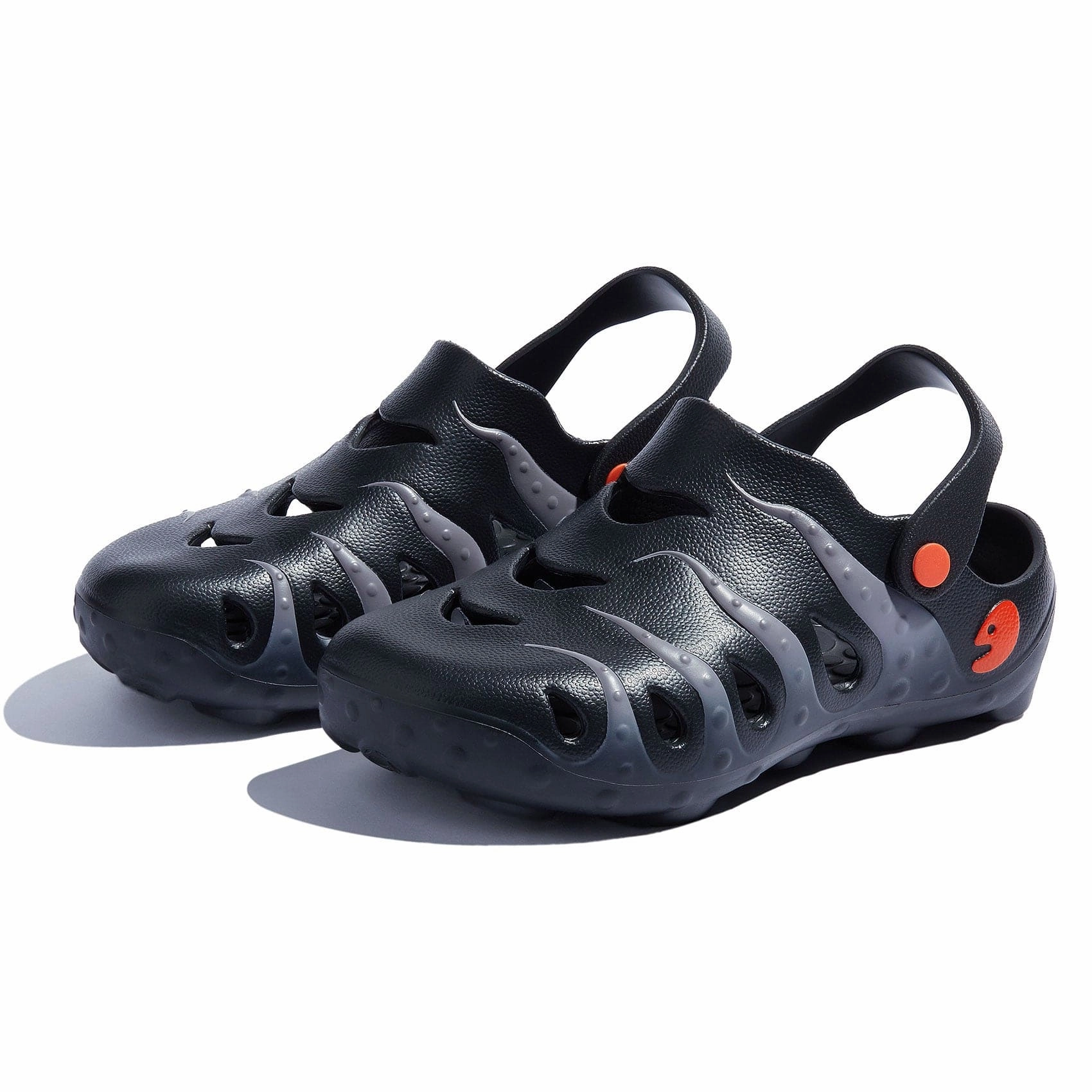 Cushion Sandals Black & Grey Octopus I Men