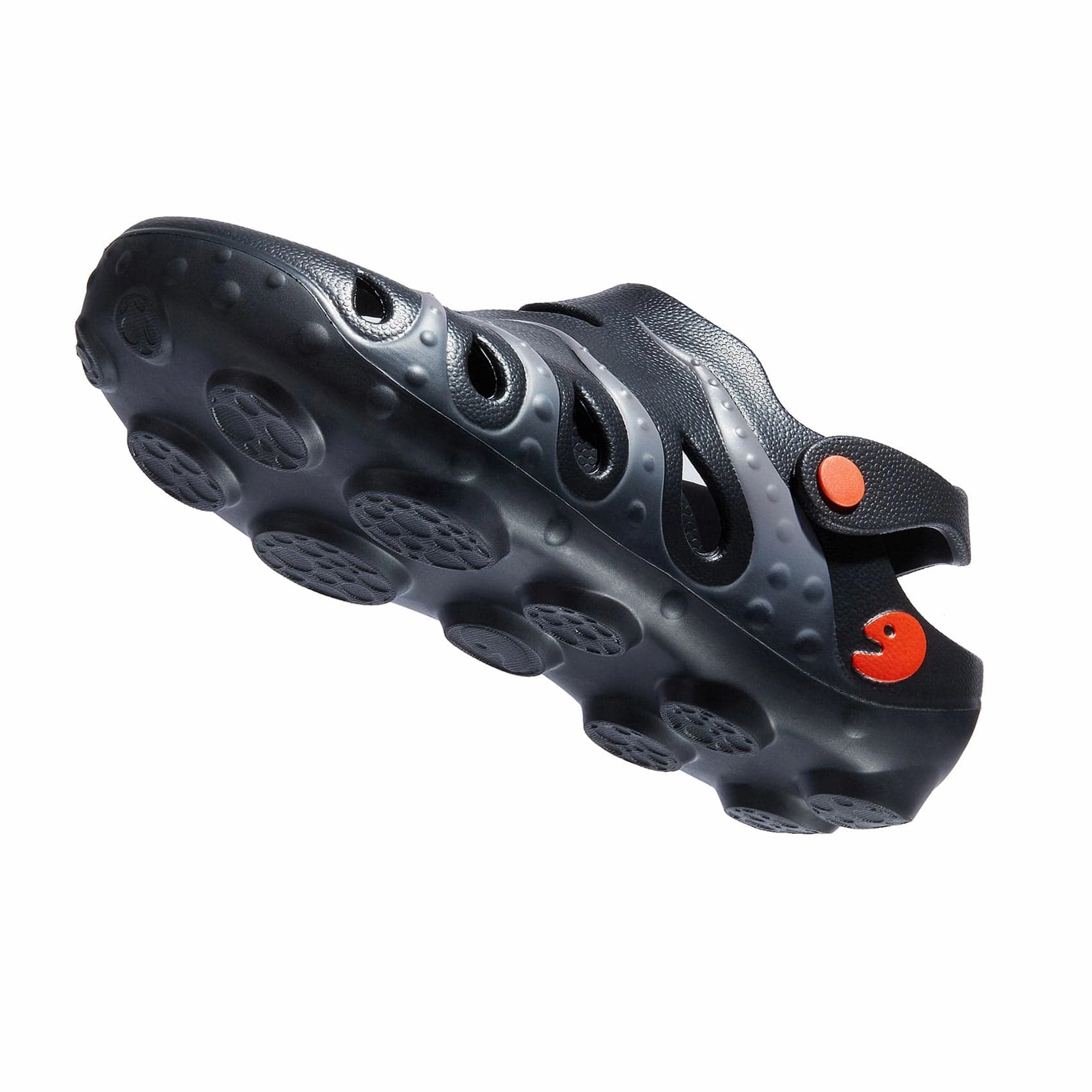 Black & Grey Octopus I Men 2 Inches Platform Sandals