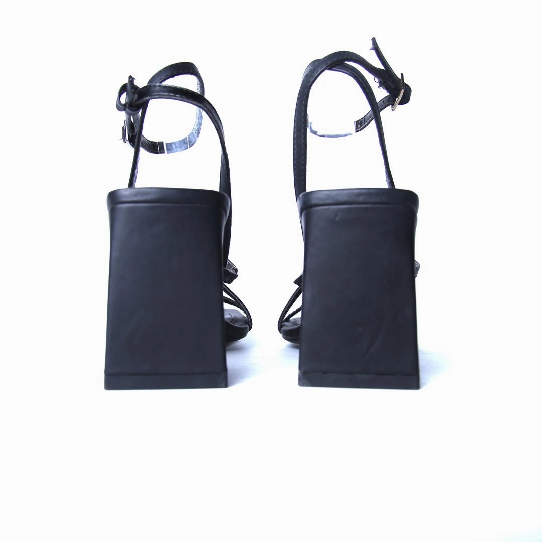 Heel Thigh High Boots BERSHKA .