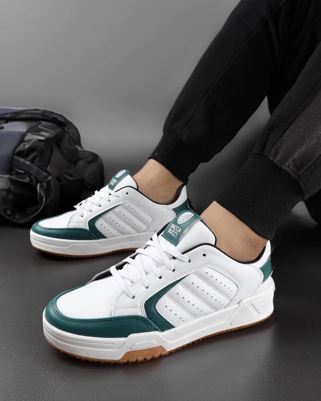 Bacca Bucci Manhattan Low-Top Sneakers Leather Casual Shoes