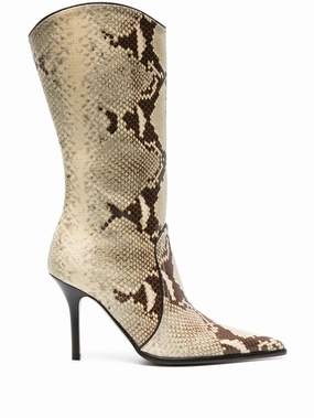 Ashley 95mm snakeskin-effect boots Outfit Chelsea Boots