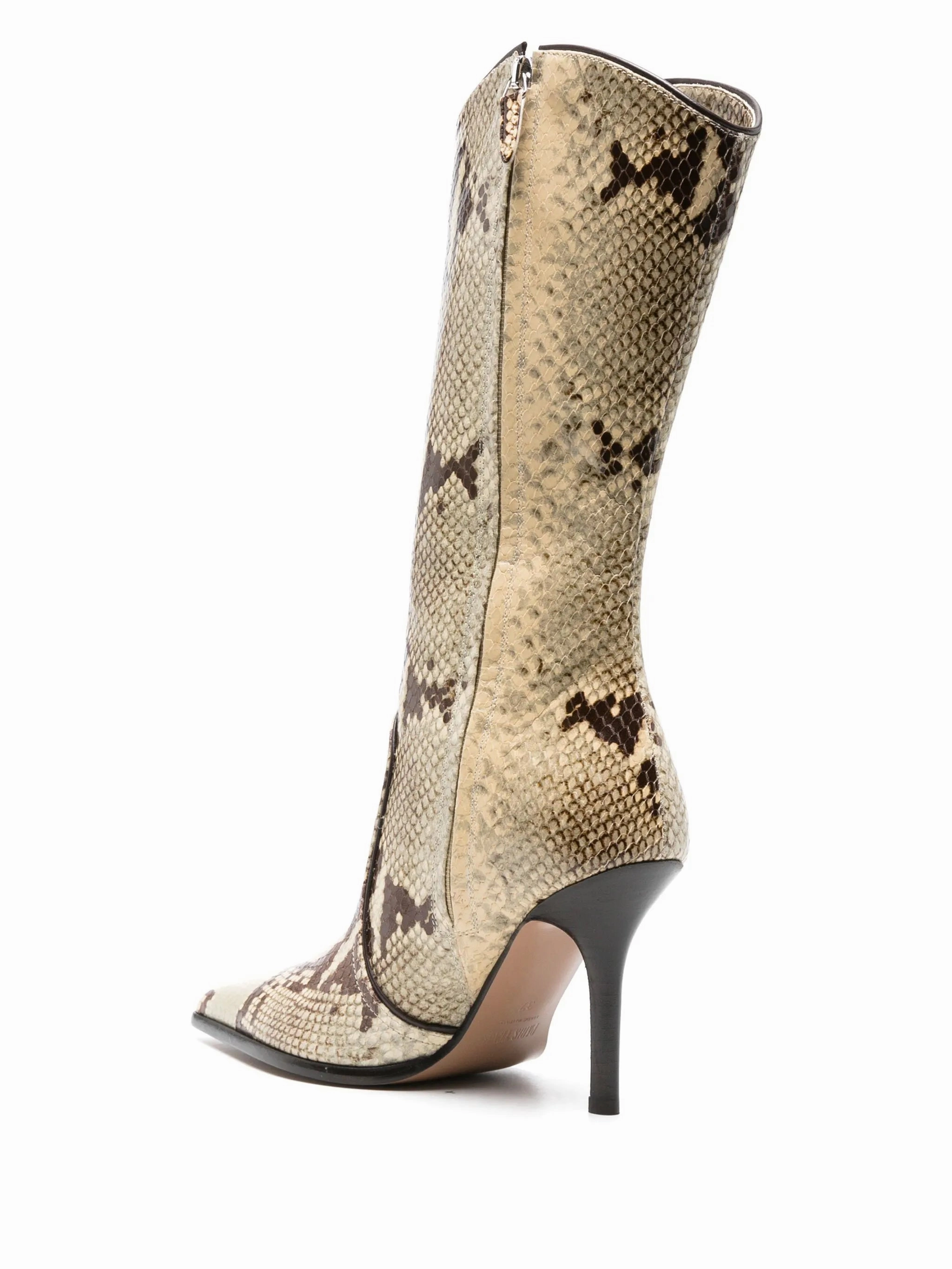 Cowboy Boots Austin Tx Ashley 95mm snakeskin-effect boots