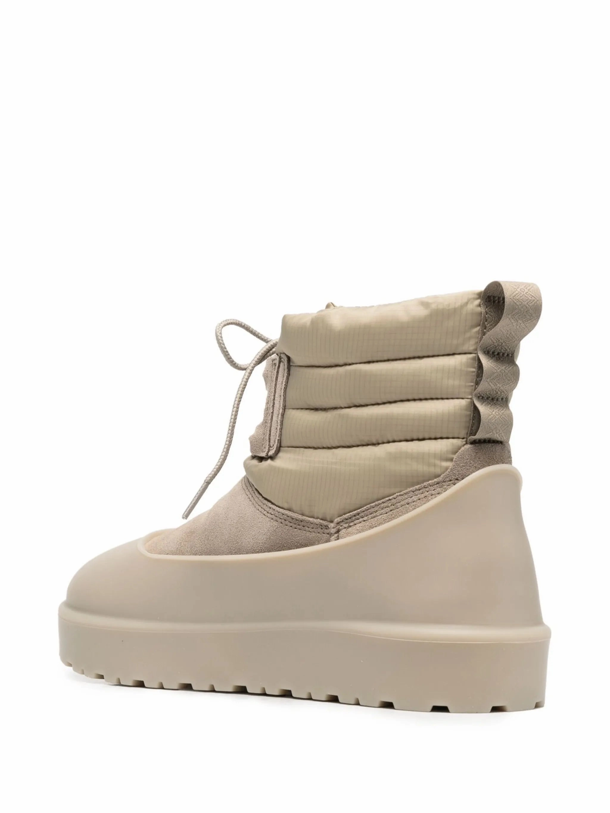 Classic Mini lace-up ankle boots Synthetic Fur Boots