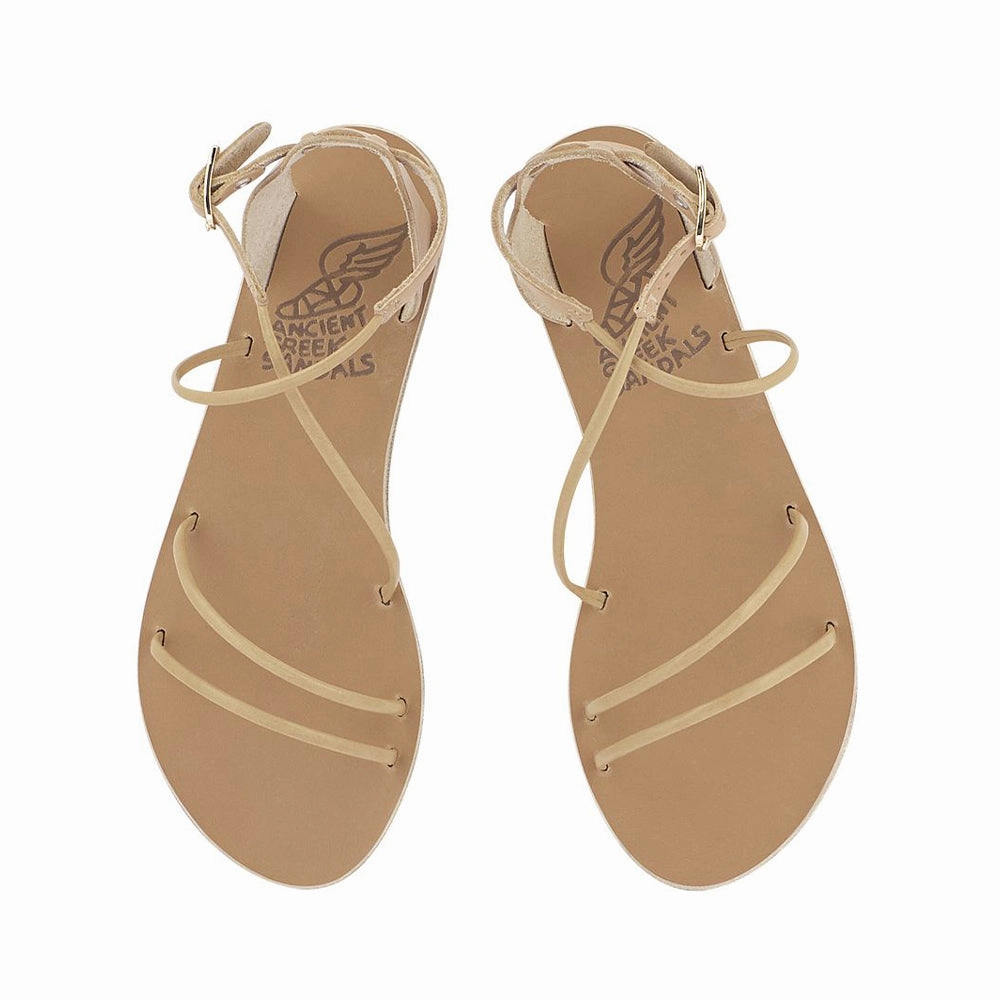 Big Buckle Sandals Meloivia Natural