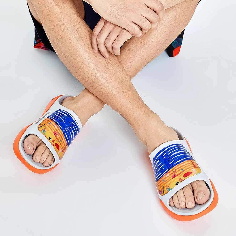 Comfort Sandals With Arch Support At the Beach Ibiza Slides