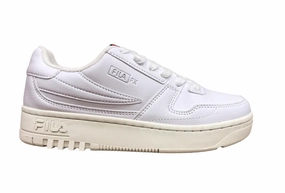 White Gum Sole Sneakers Fila FX Ventuno Low Kids 1011351.92P white-antique white