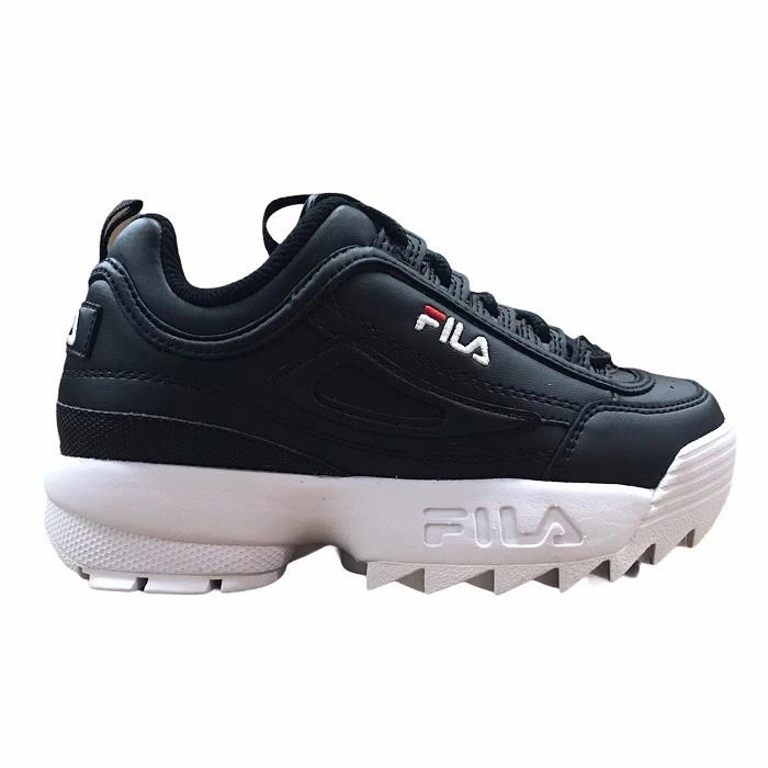 Fila scarpa sneakers da bambino Disruptor Kids 1010567.25Y nero Designer Dress Sneakers