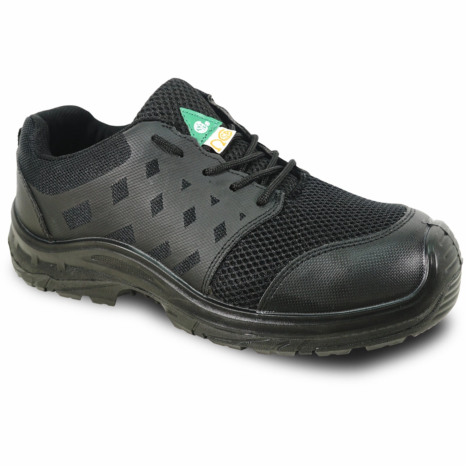 Lacrosse Boots VANGELO Men Work Safety Shoe HELMUT-2 CSA Certified Steel Toe Protection Black