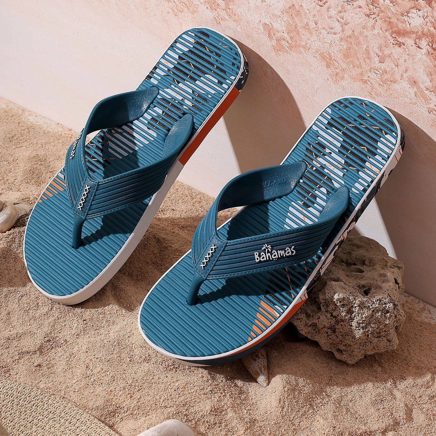 Flip Flops for Men BHG 232 Football Slippers