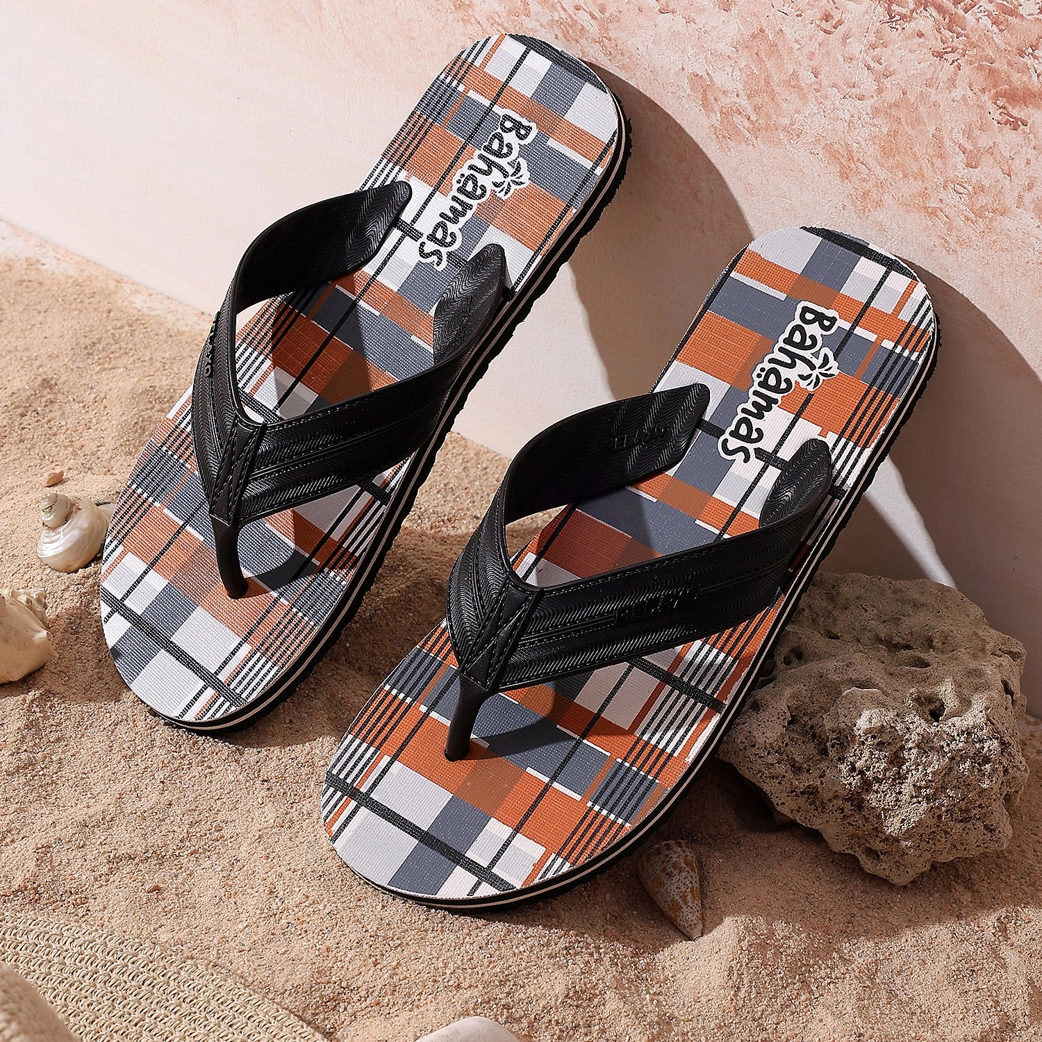 Flip Flops for Men BHG 239 Hedgehog Slippers