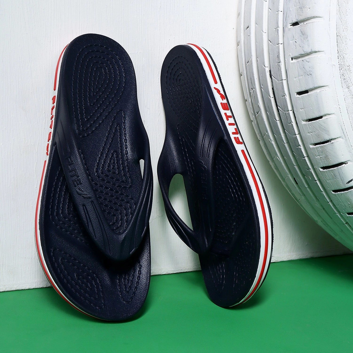Flip-flops For Men FL 2050 Happy Face Slippers