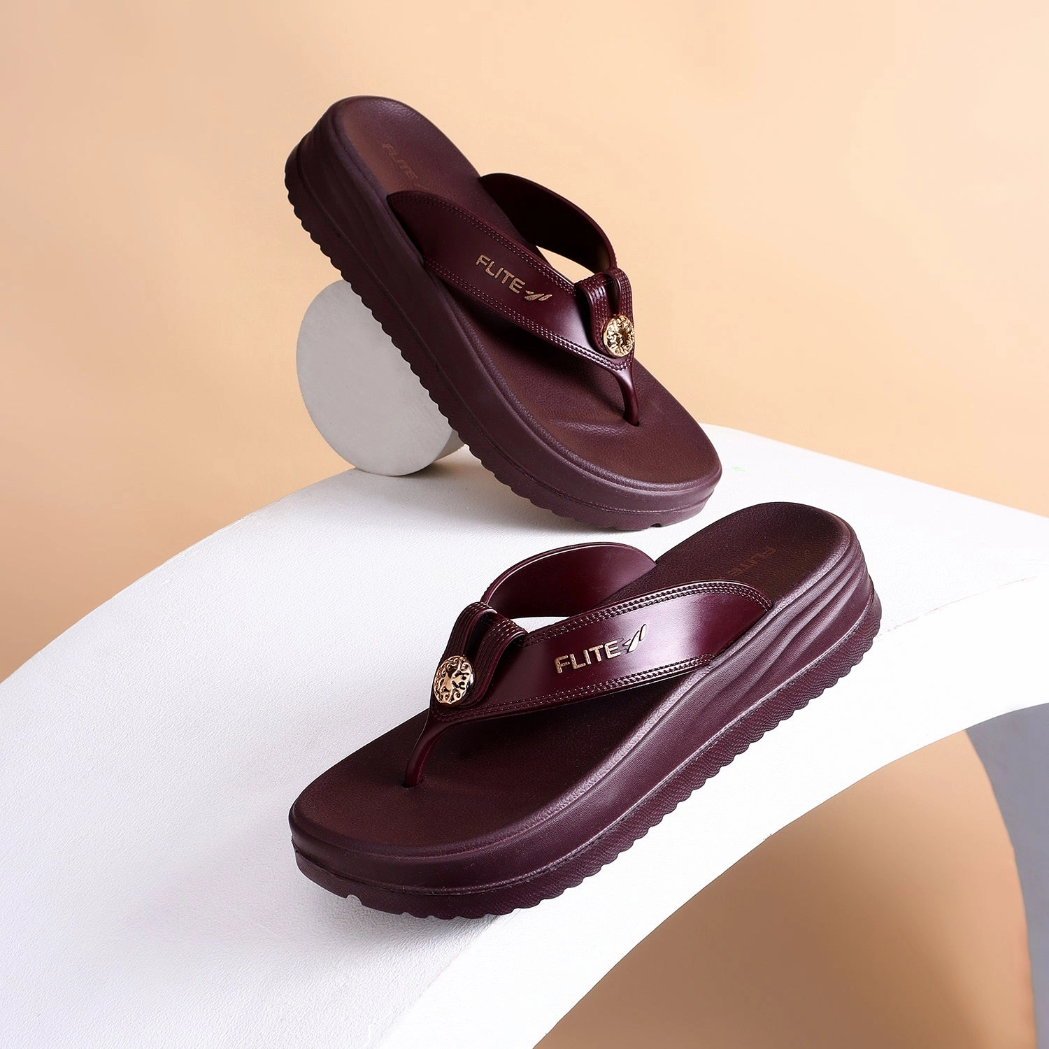 Flip-flops For Women FL 2054 Platform Croc Sandals