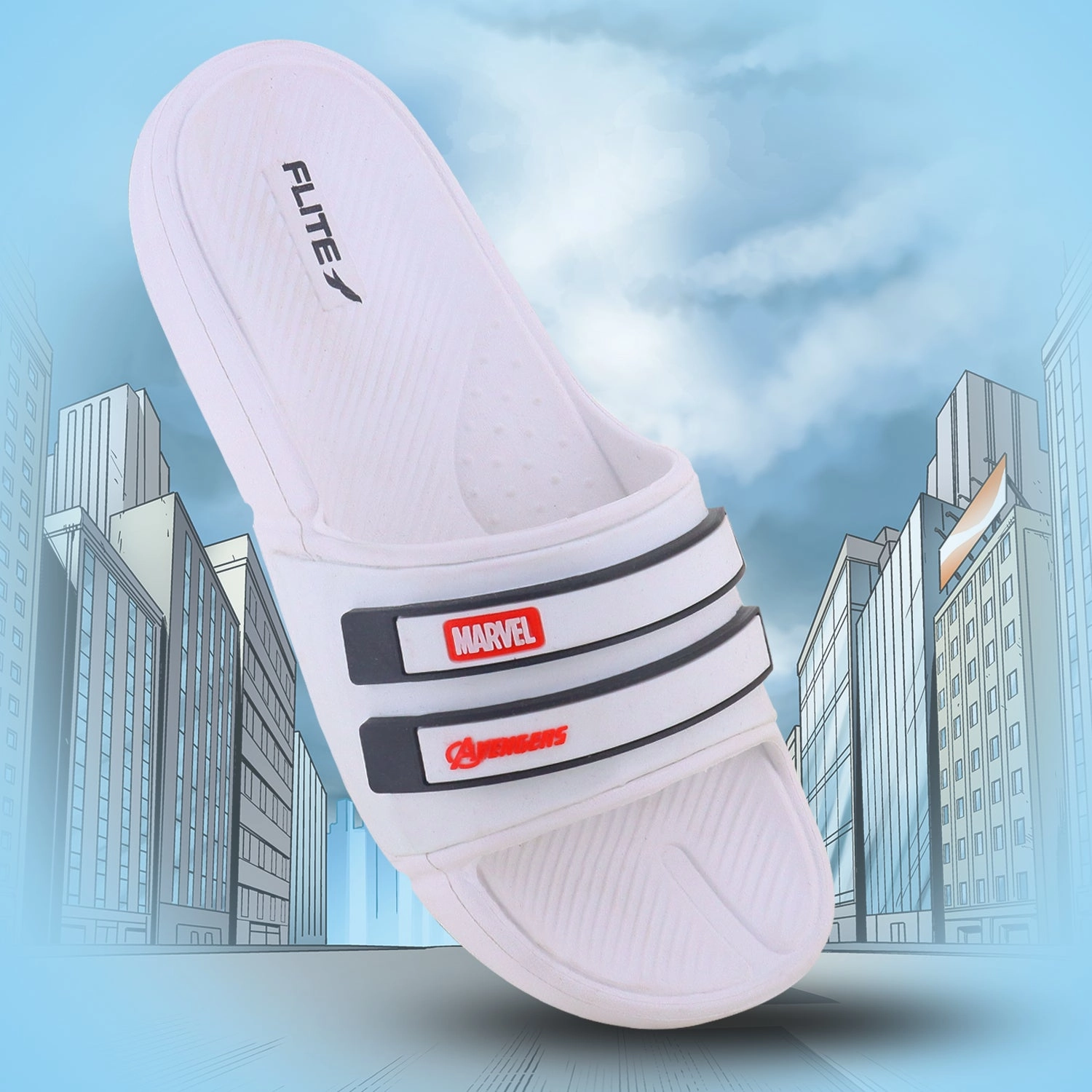 FLITE Slip-Ons for Mens FL 3005 Clear Slippers