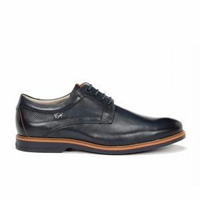 Agent Leather Dress Casual Loafer Shoe Fluchos Men's Tristan F1744 Blue