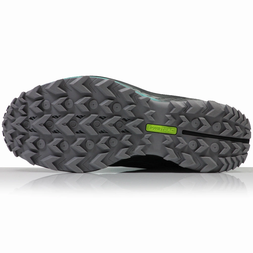 Cheap Ladies Running Shoes Saucony Peregrine 11 Women's Trail Shoe - Shadow/Jade