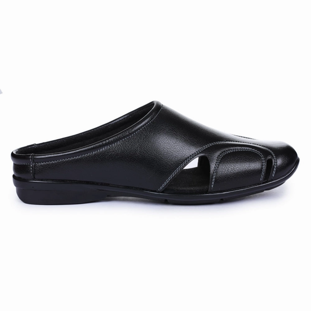 Fortune Black Casual Slip-on Mules For Men J-153 By Liberty Uggs Tasman Slippers