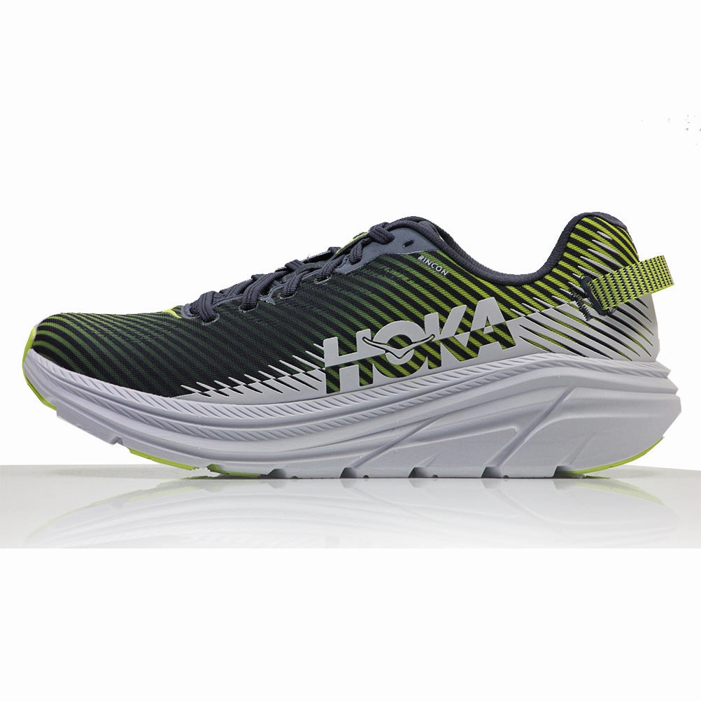 Bend Oregon Hoka One One Rincon 2 Men's Running Shoe - Odyssey Grey/White