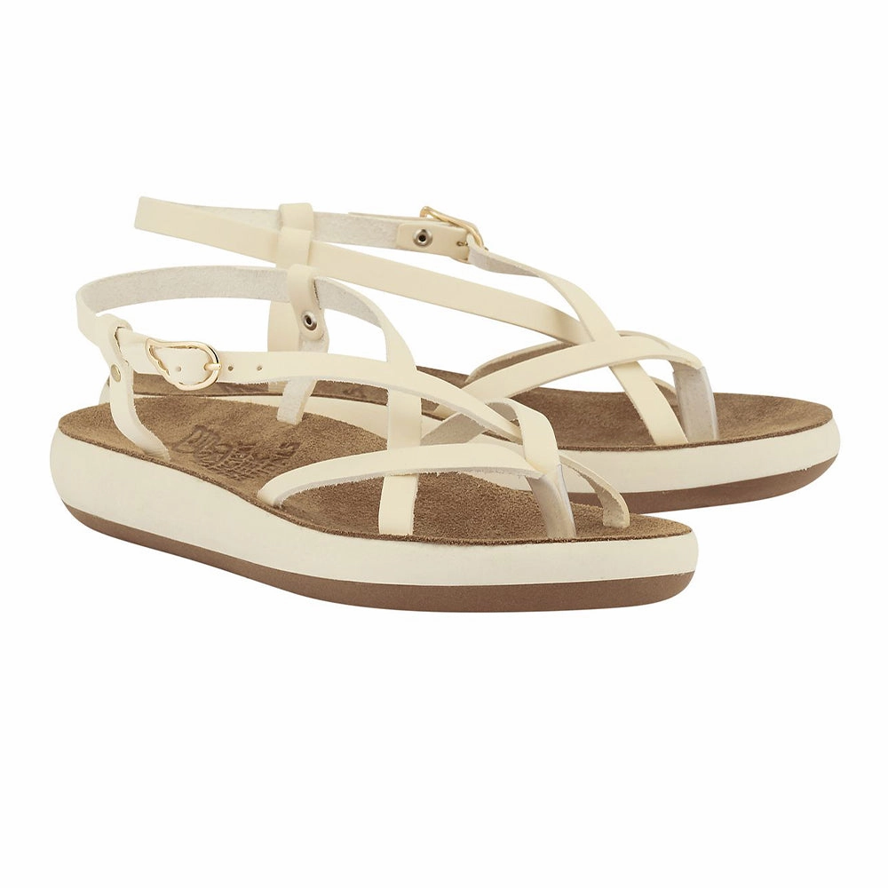 Lace Sandals Semele Comfort Off White