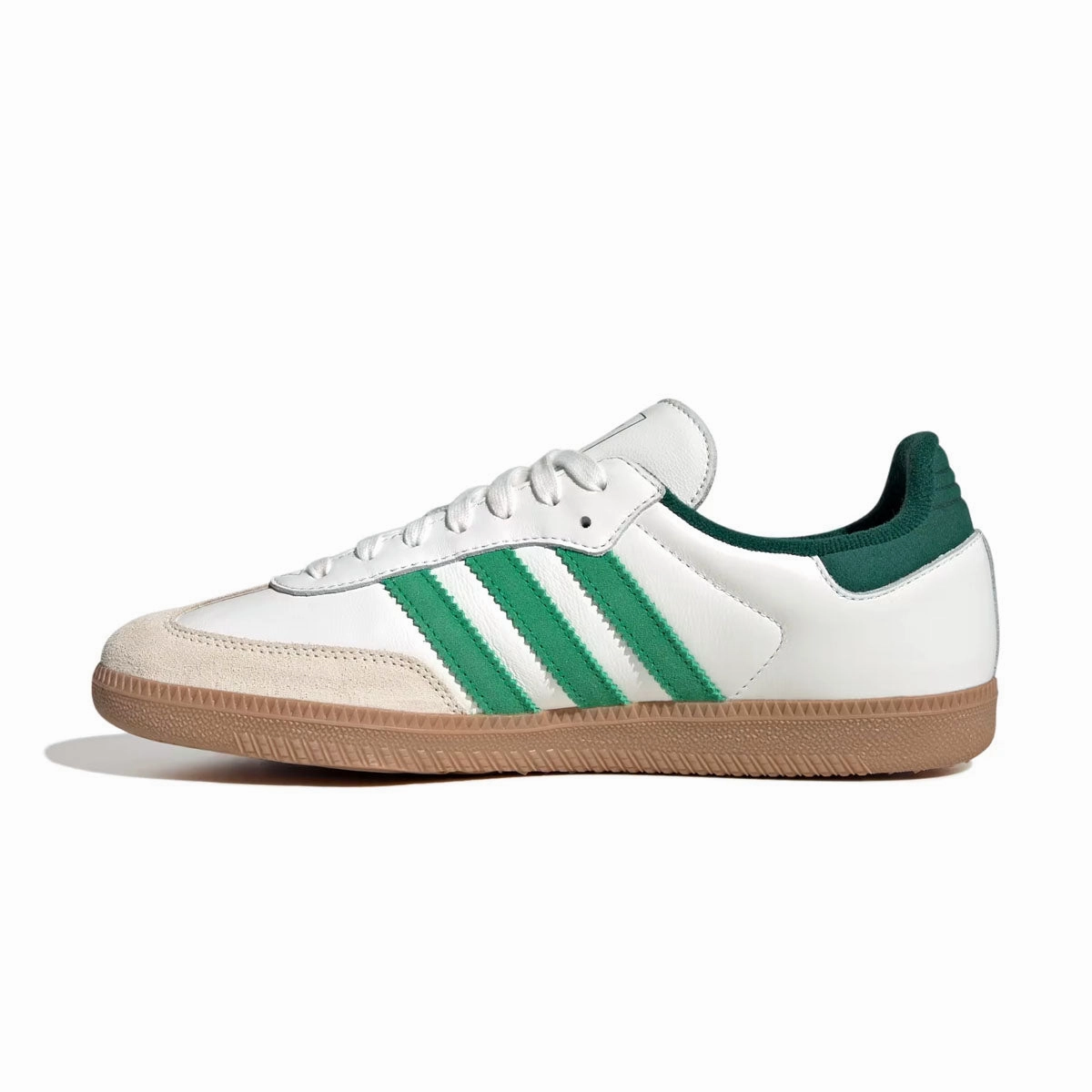 Samba OG 'Core White Green' Adidas 80s Tennis Shoes
