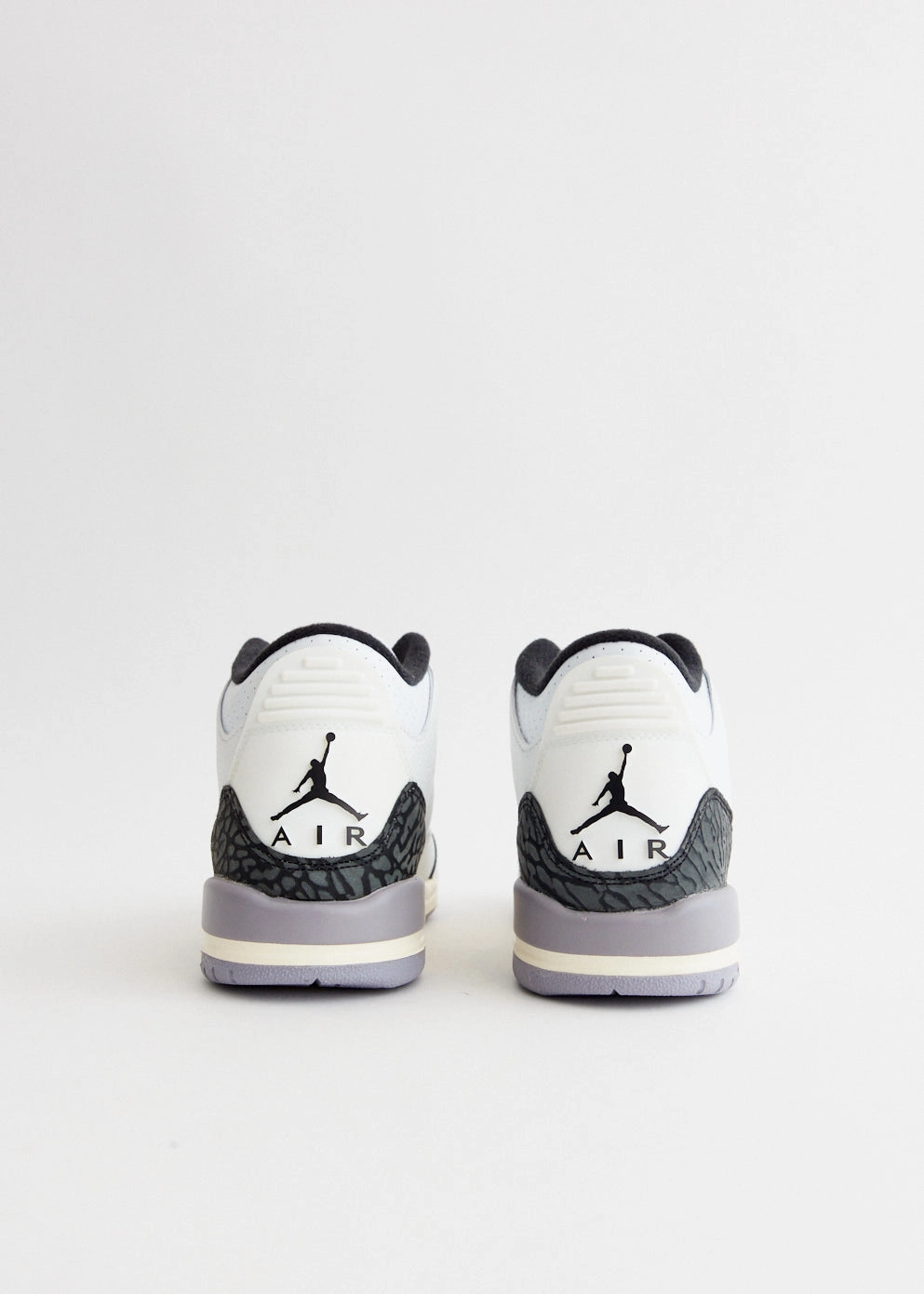 Assassination Attempt Sneakers Air Jordan 3 Retro 'Cement Grey' Sneakers (GS)