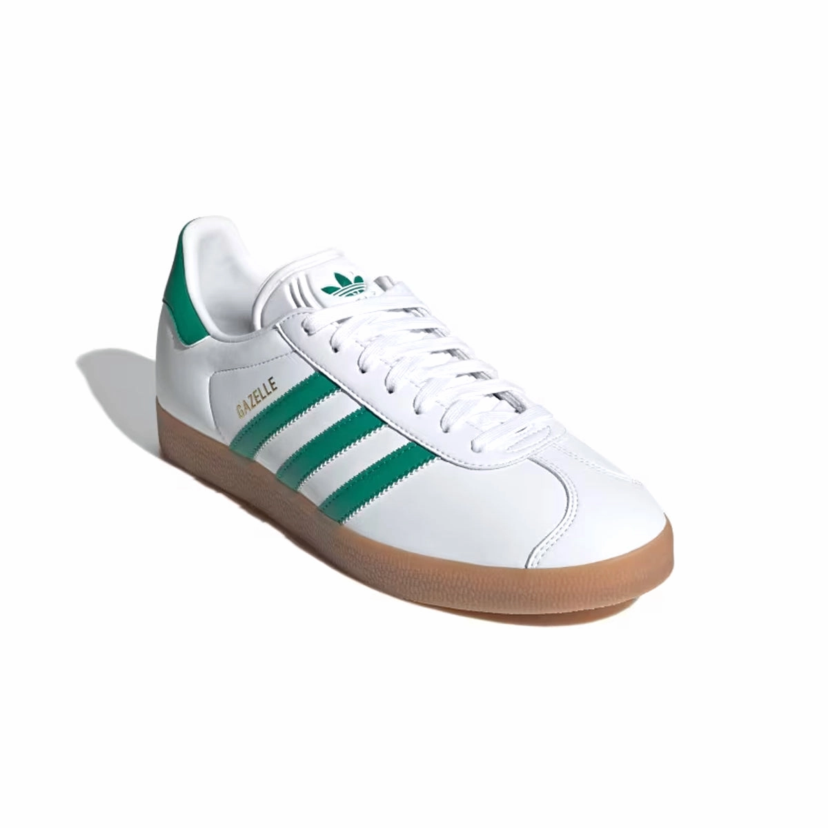 Gazelle 'Cloud White Bold Green' Tyshawn Adidas Shoes