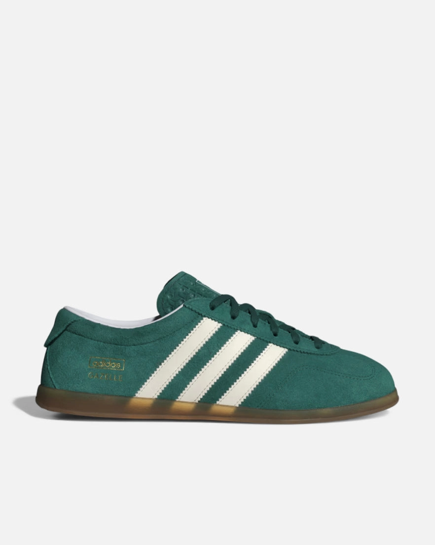GAZELLE LO PRO W - GREEN/WHITE Adidas Wide Trail Shoes