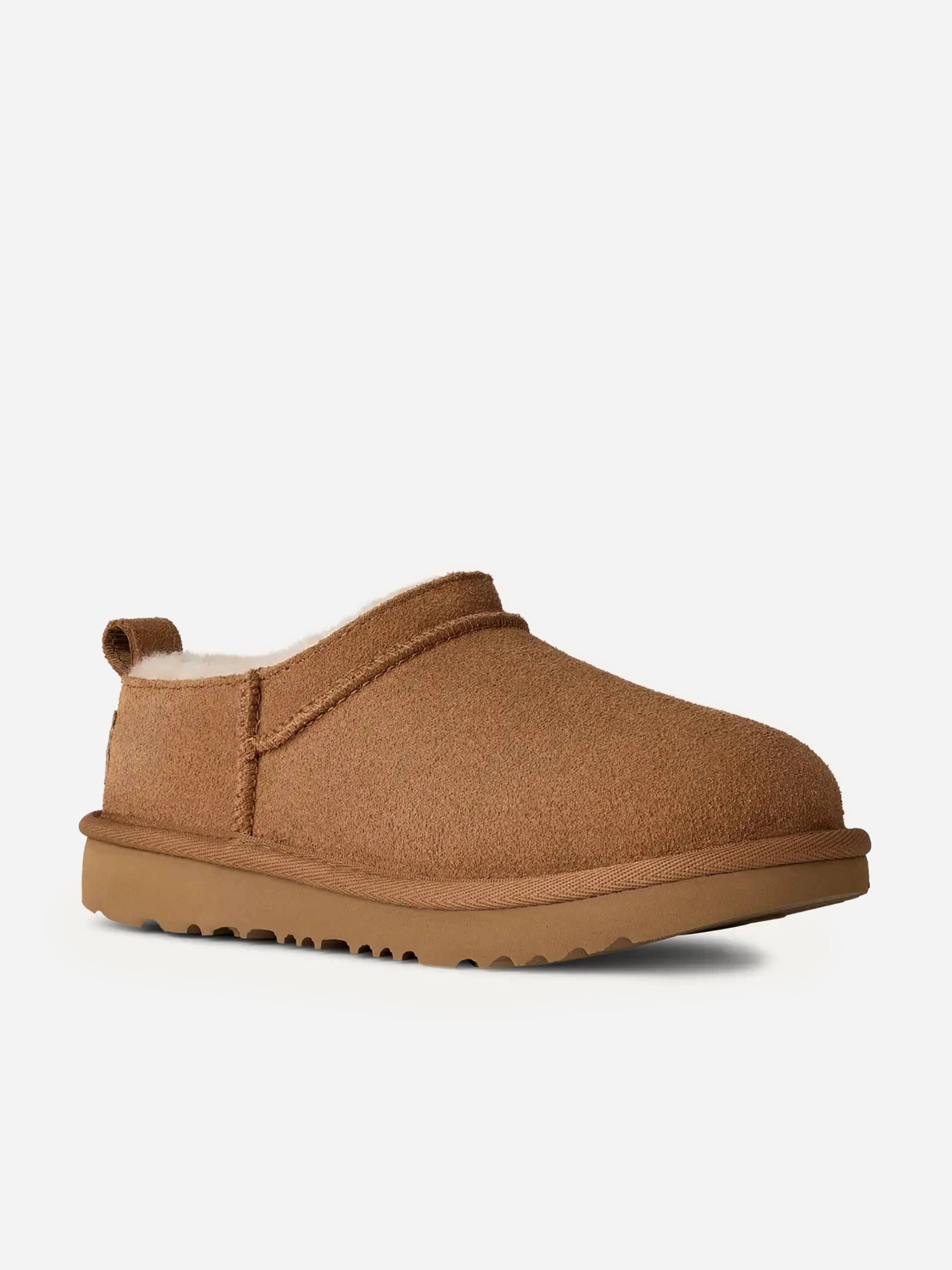 Cute Cow Slippers UGG Kids Classic Micro Slippers in Brown