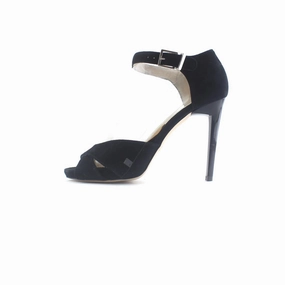 GINO ROSSI . Suede Heel Knee High Boots