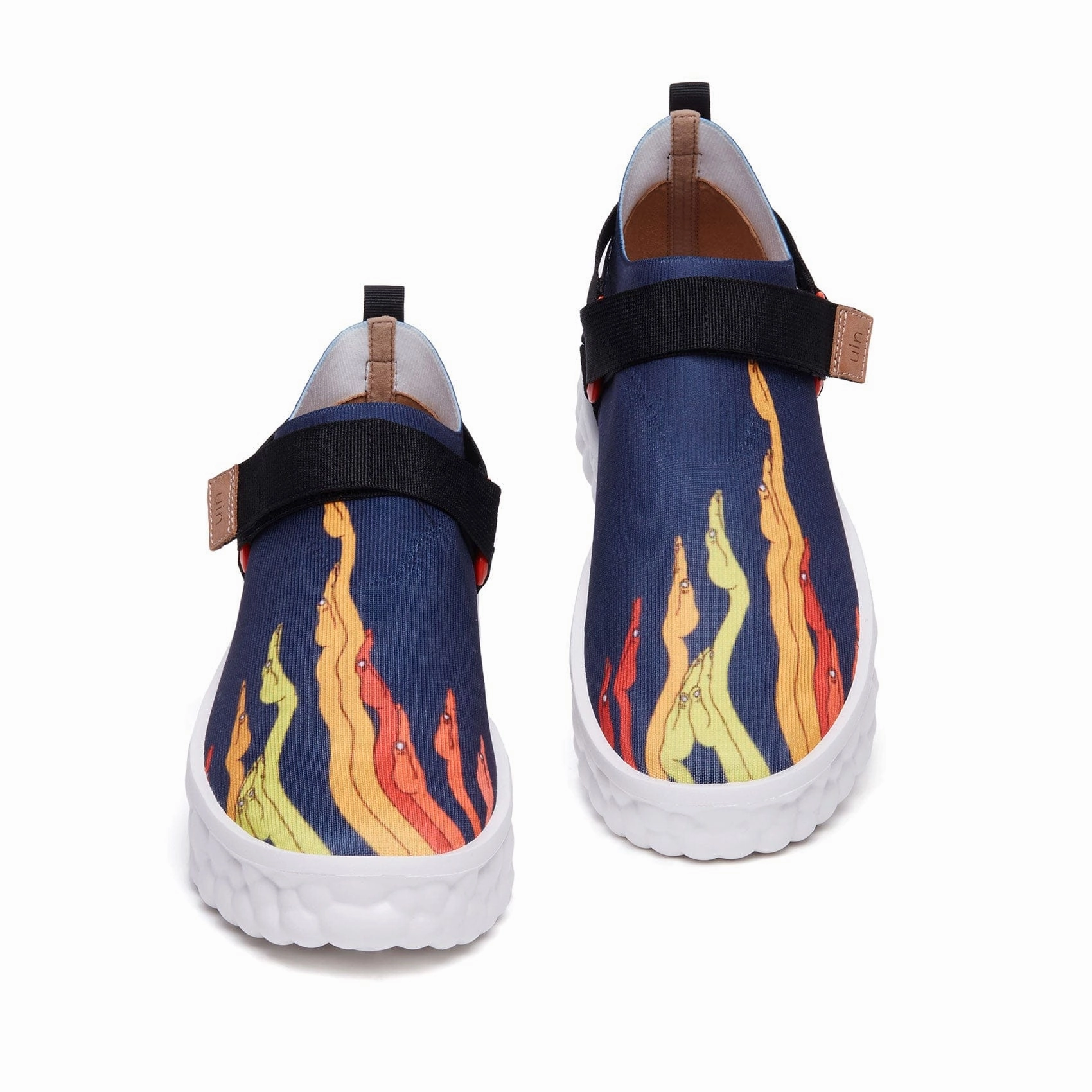 White Fold Over Boots Give Me Fire Las Ramblas III Men