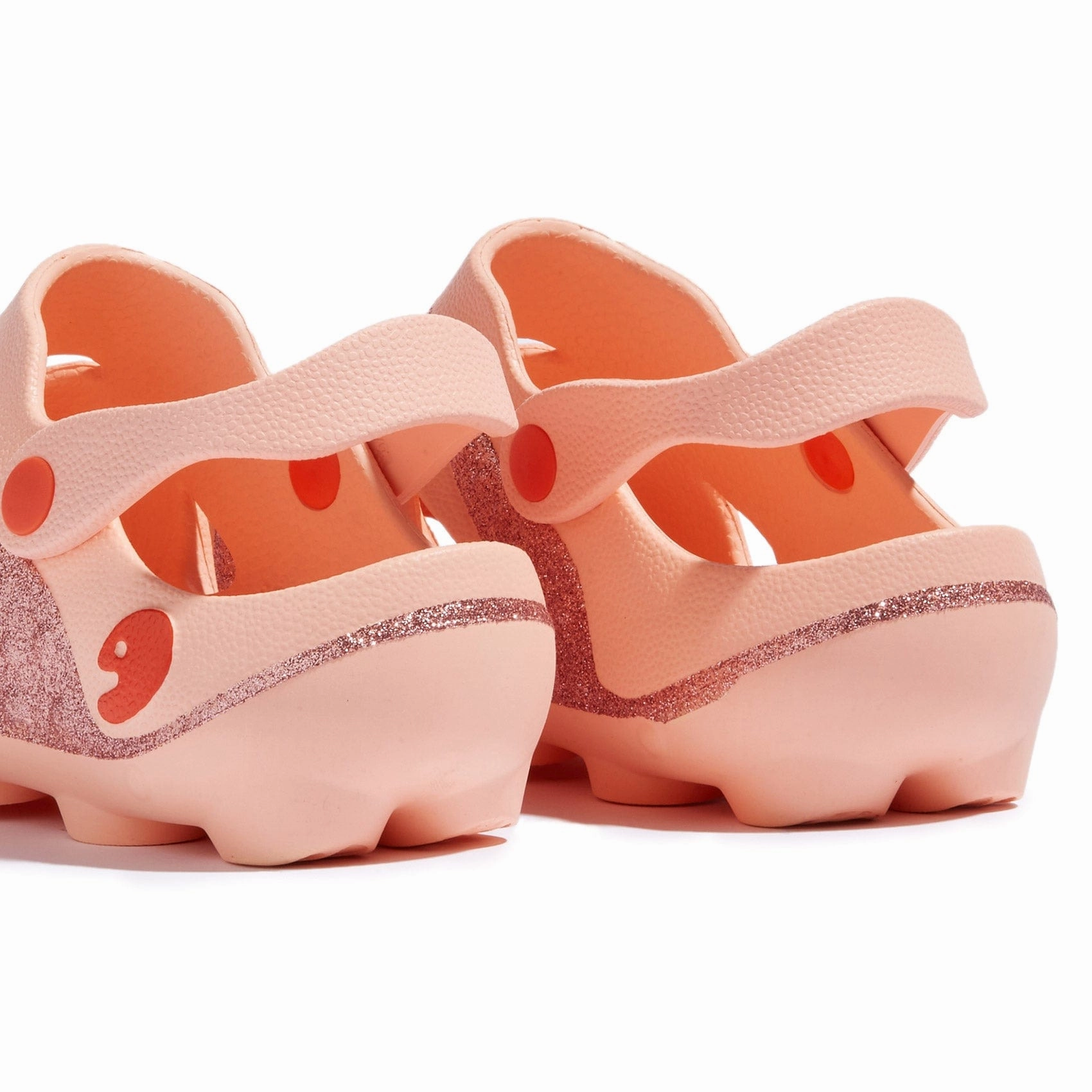 Glitter Pink Octopus I Women Dress Flat Sandals