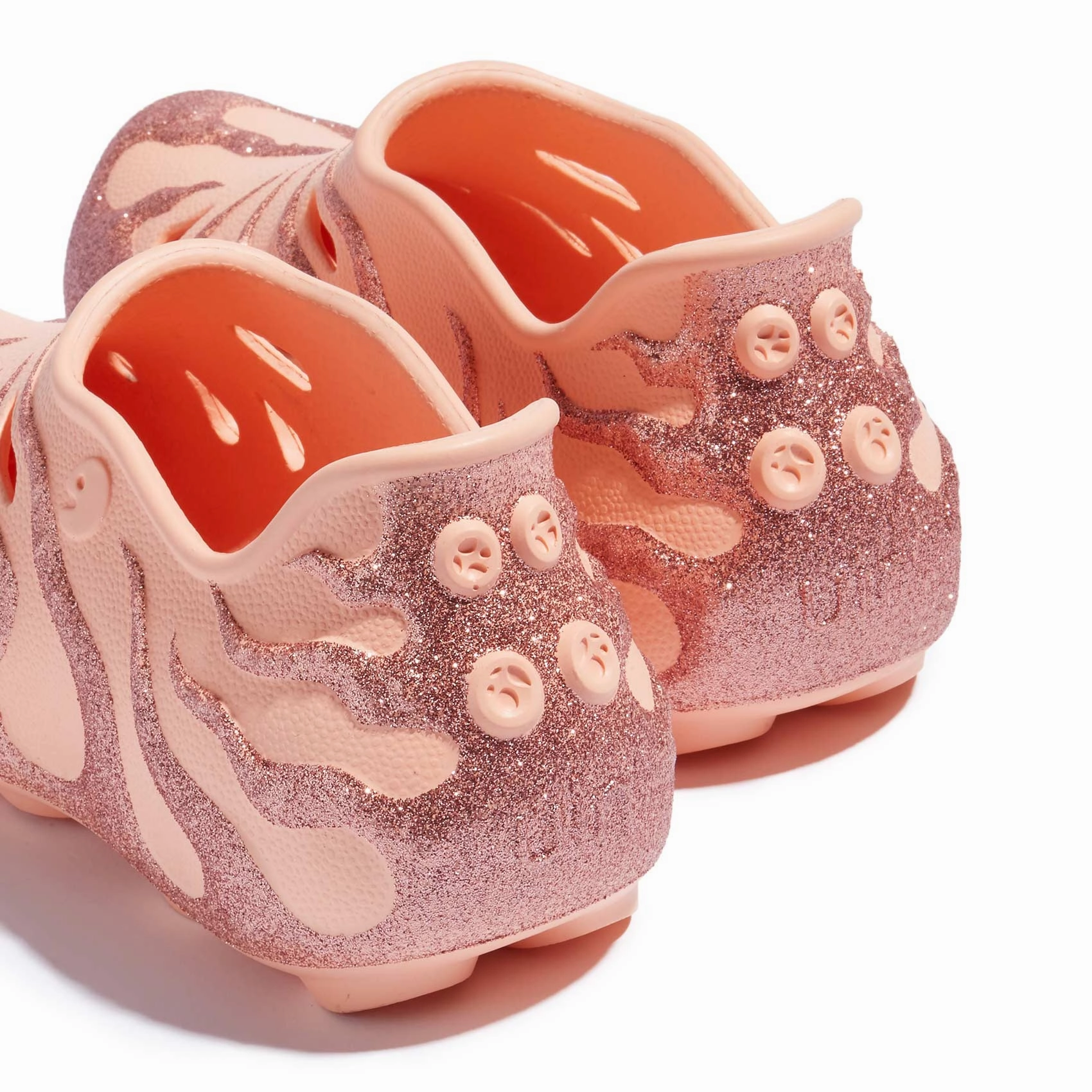 Glitter Pink Octopus II Women Boho Wedge Sandals