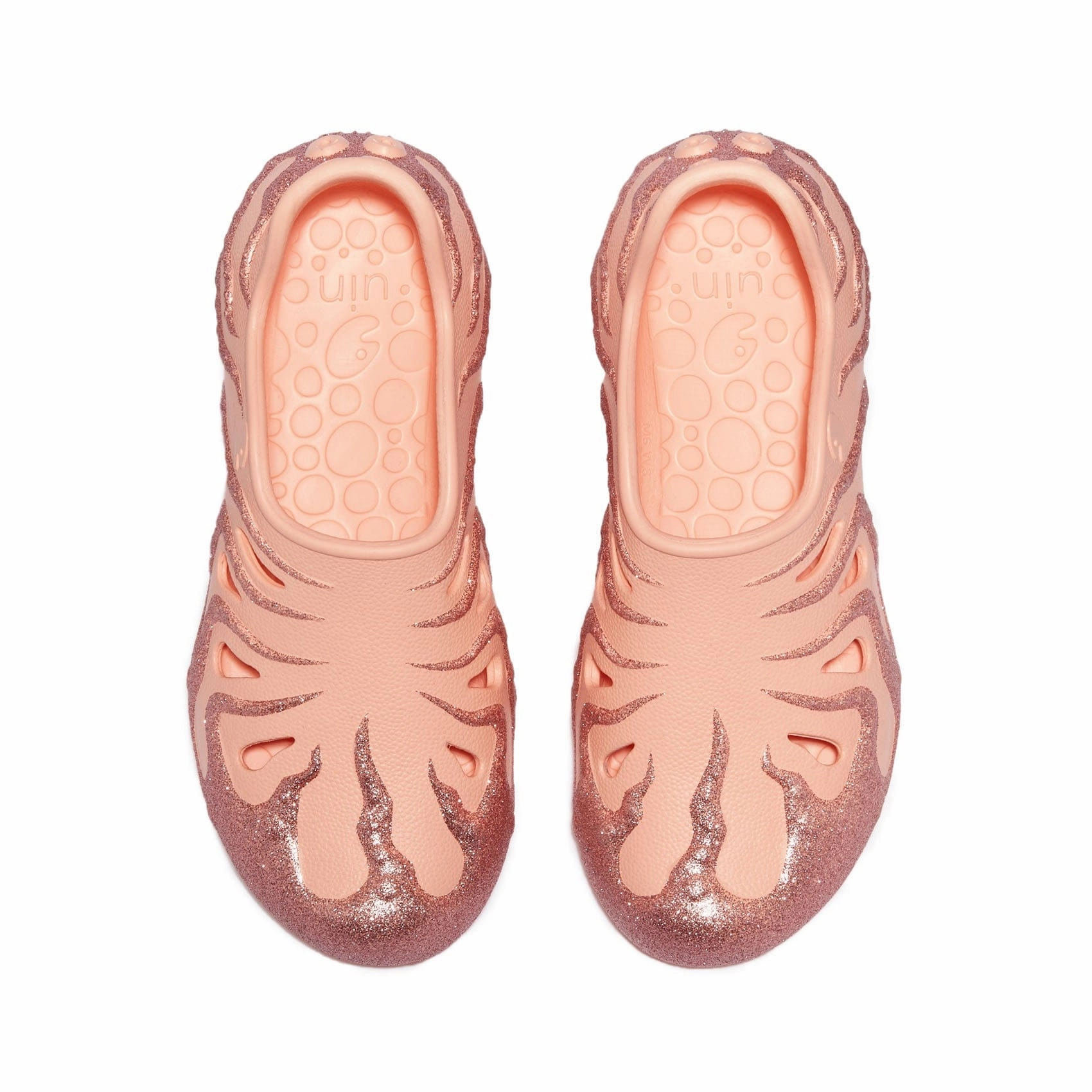 Glitter Pink Octopus II Women Sandals By