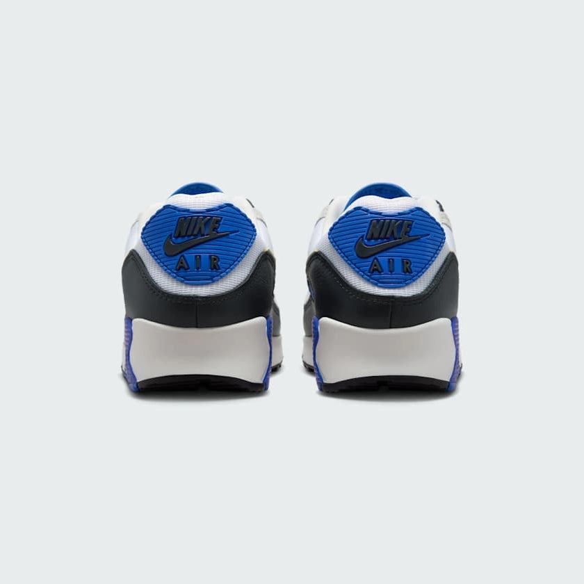 Nike Air Max 90 Premium Men's White Trainers HF3449 100 Cartoon Nike Shoes