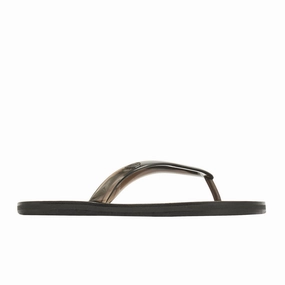 Saionara Jelly Black Wrap Up Sandals