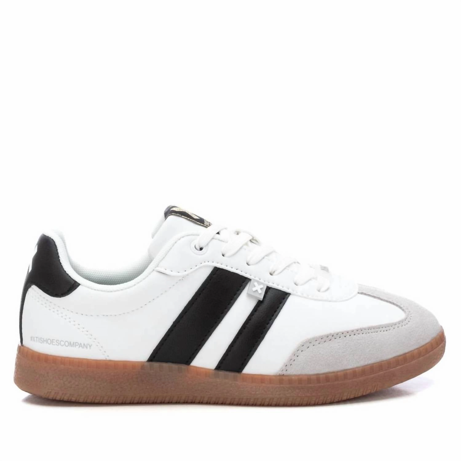 Women's Casual Sneakers In White Gola Metallic Sneakers