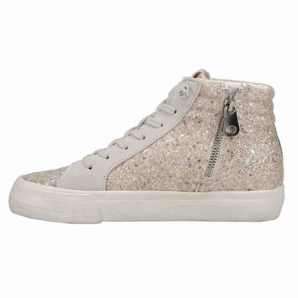 Running Sneakers On Hailey Glitter High Top Lace Up Sneakers