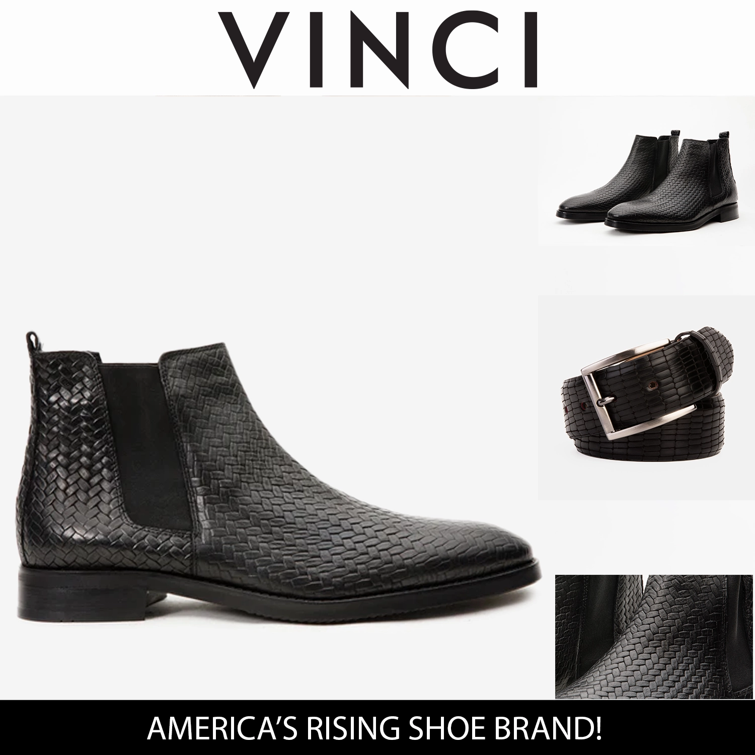 Miners Boots The Oslo Black Leather Chelsea Men Boot