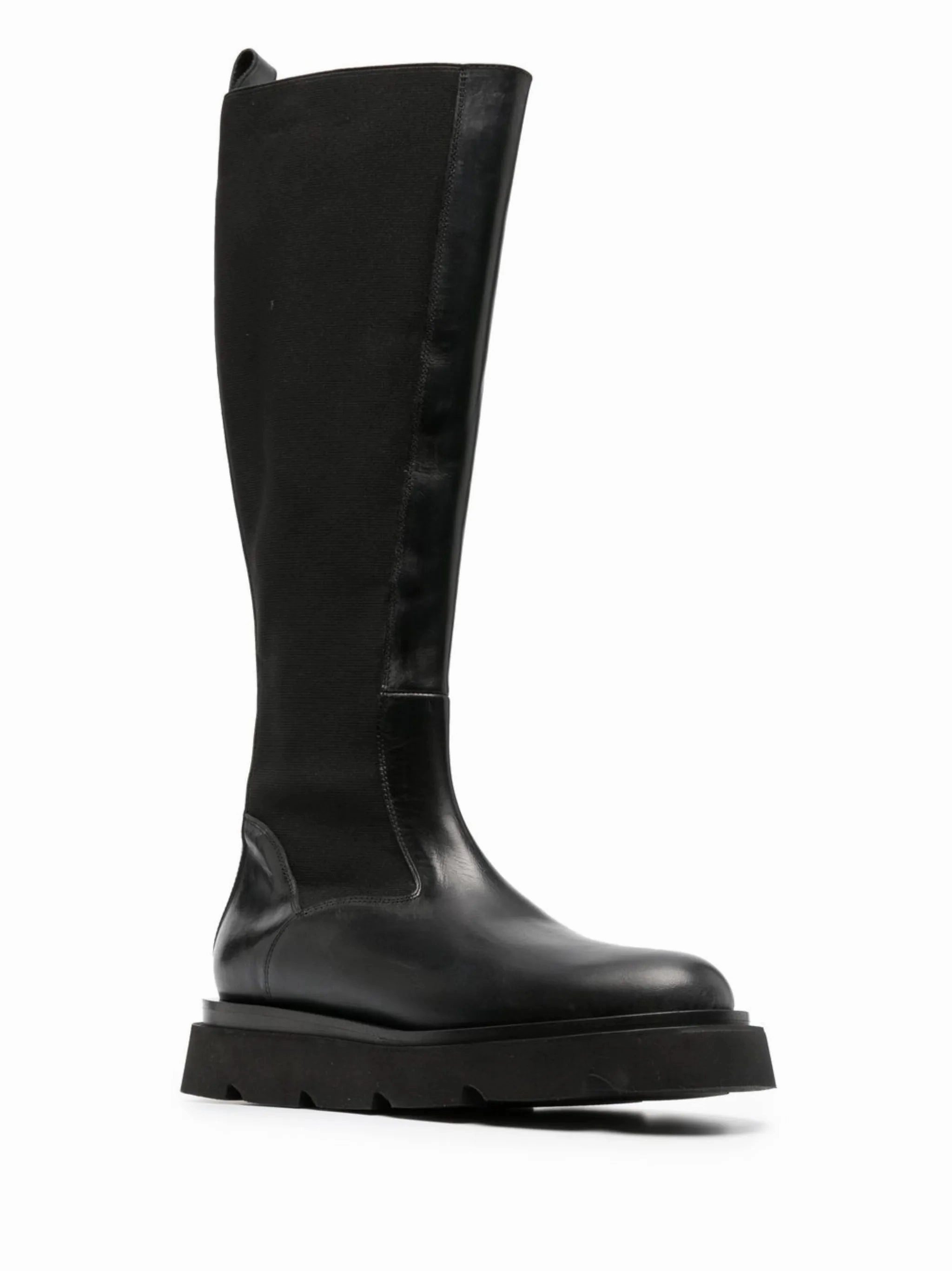 Wide Size Snowboard Boots Cometti knee-high leather boots