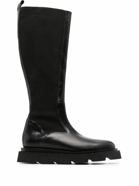 Cometti knee-high leather boots Waterproof Warm Boots