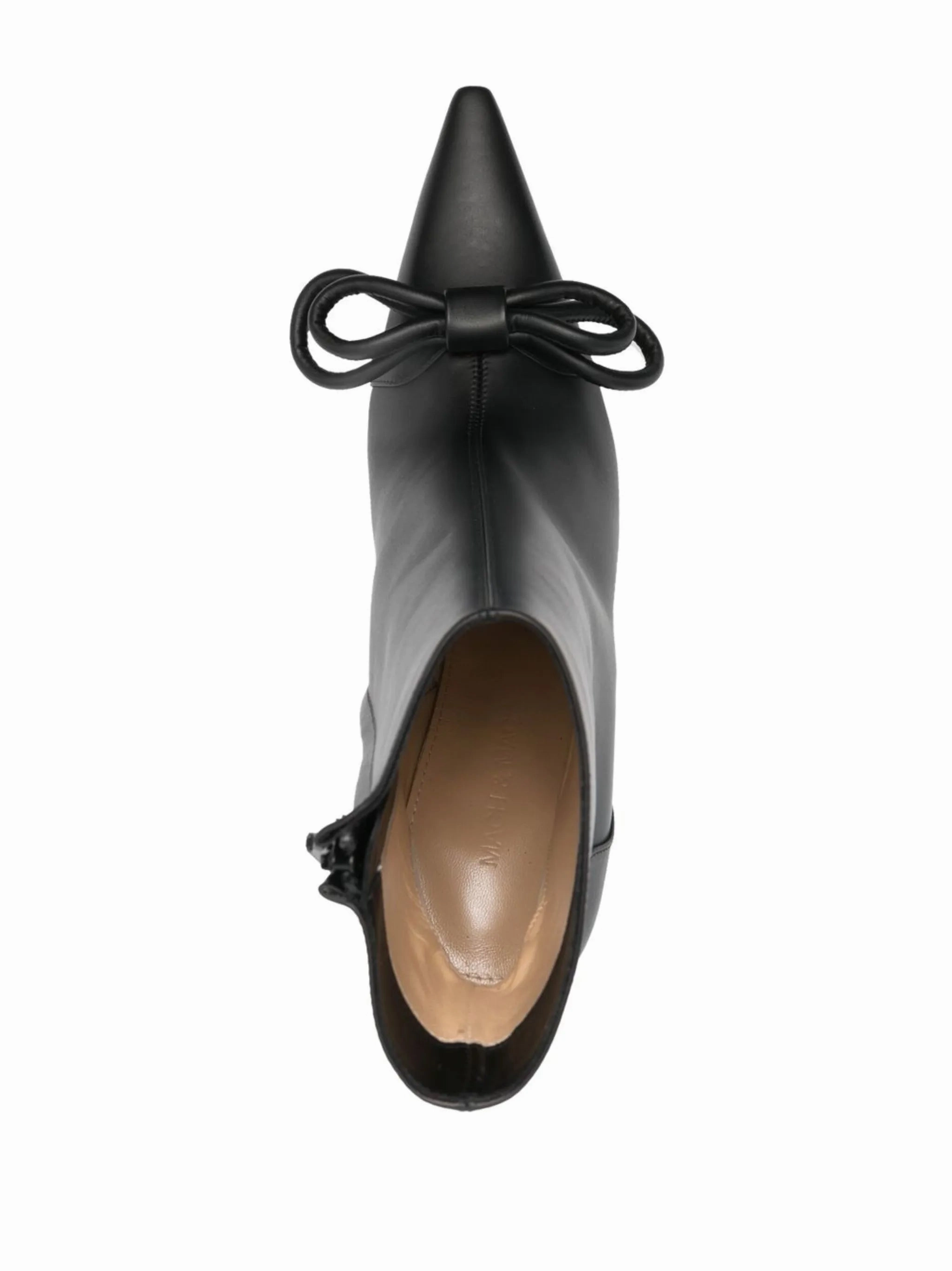 Double Bow 100 mm boots Cute Combat Boots