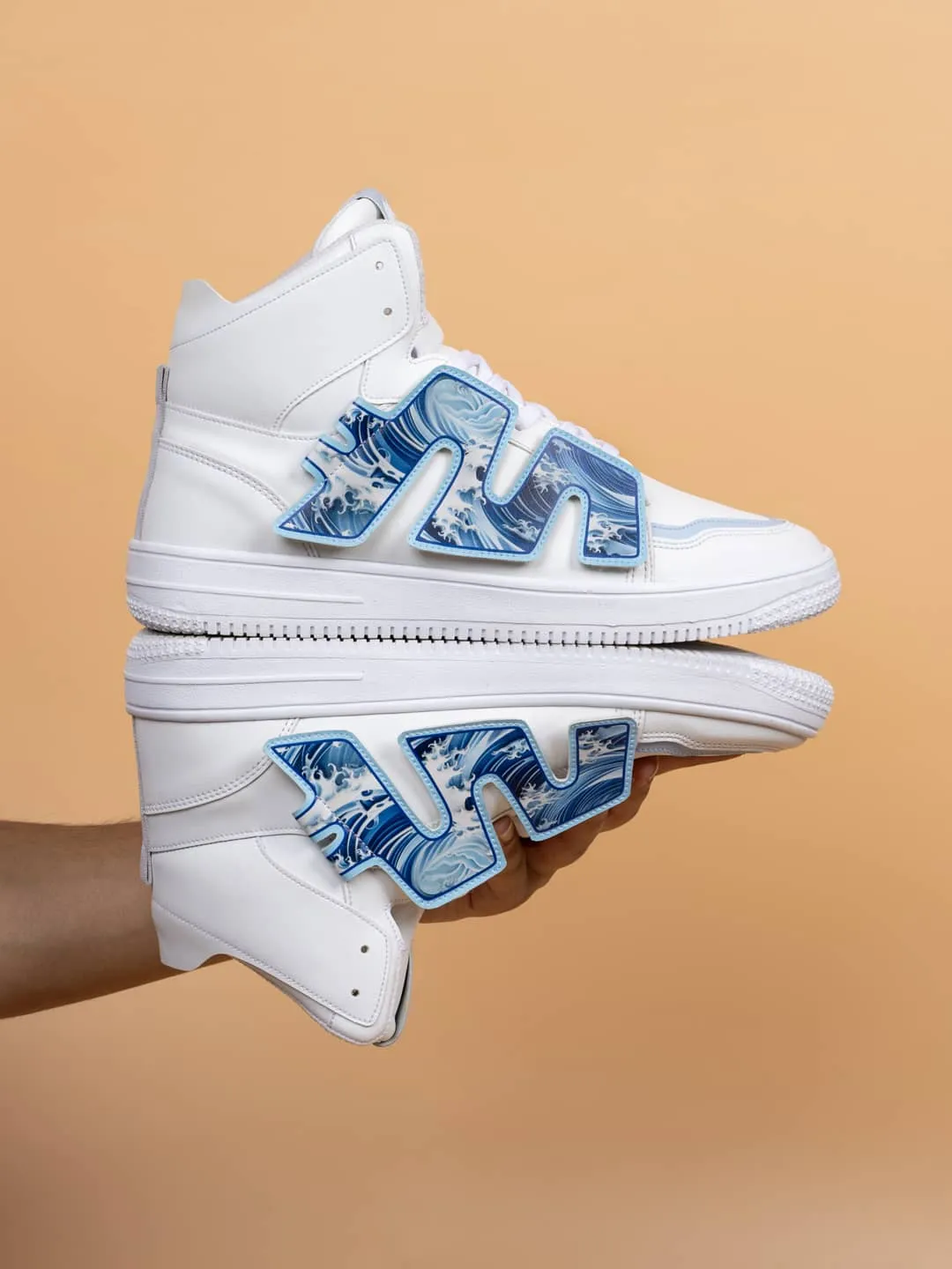 Air Force Casual Shoes Bacca Bucci High-Top PATCH-PLAY Men's Sneakers